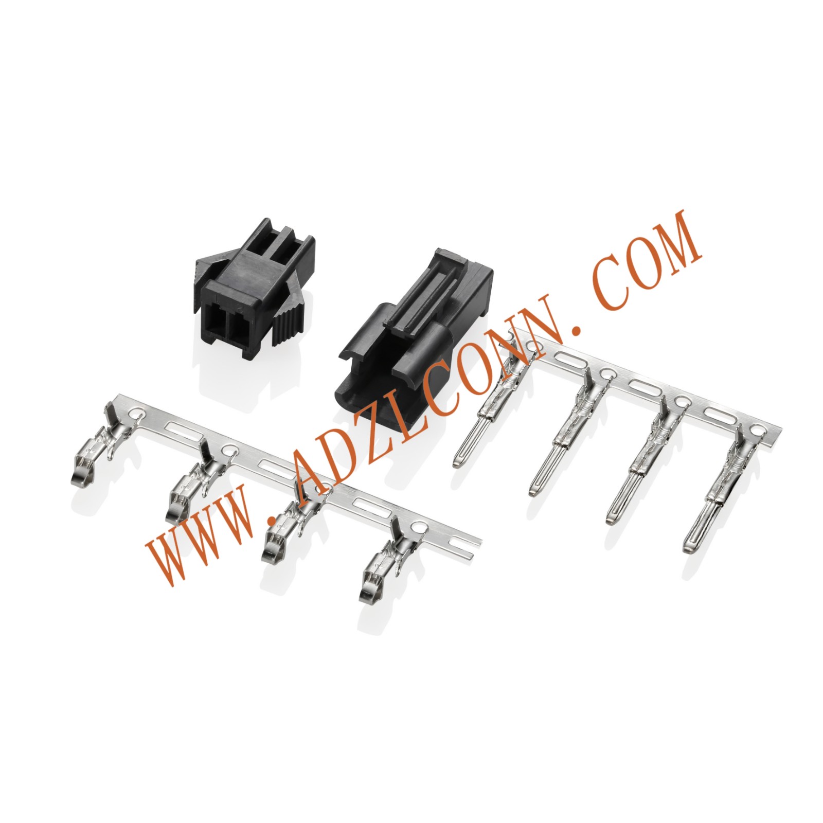 2.50mm Pitch (.098") Wire To Wire Connectors